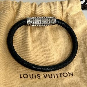 Louis Vuitton Digit Leather Bracelet